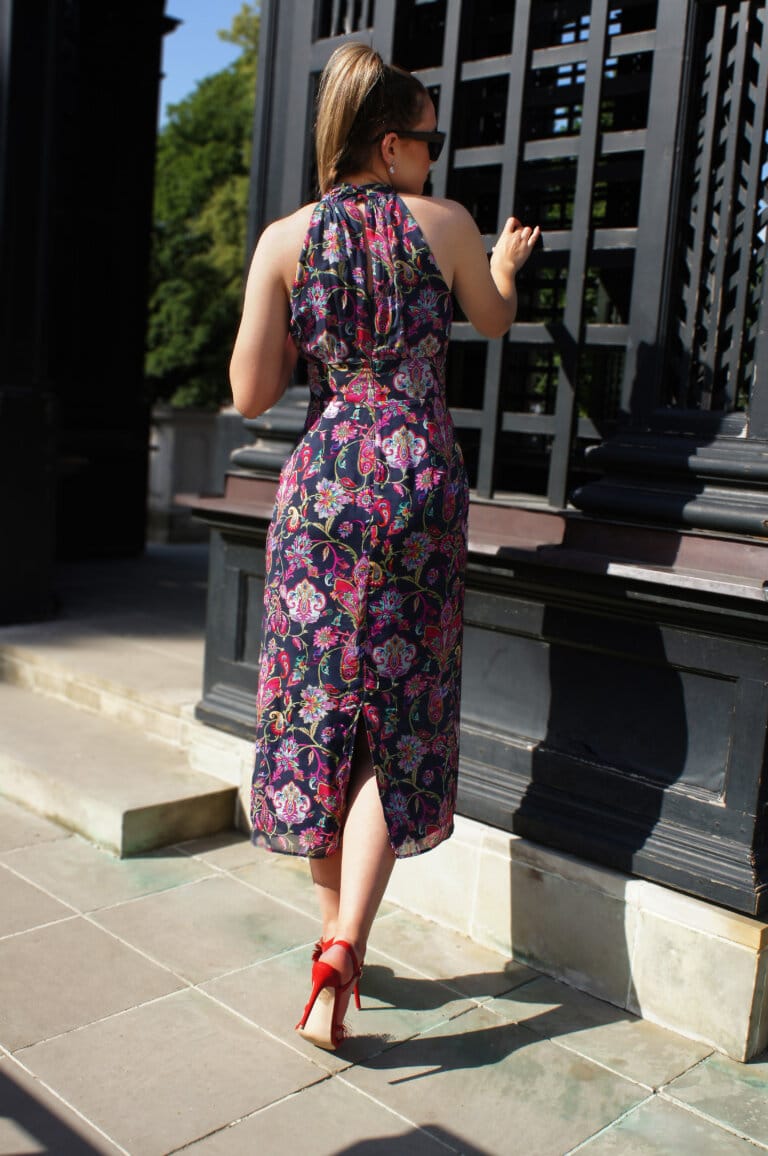 sukienka wizytowa z wiskozy